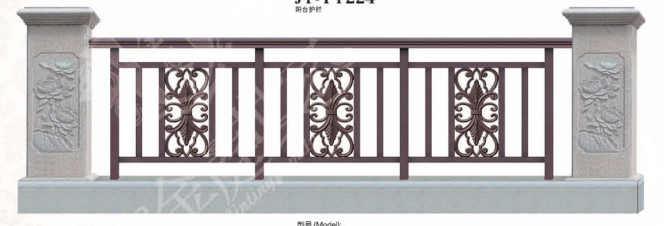 鋁藝護欄-JT-YT225